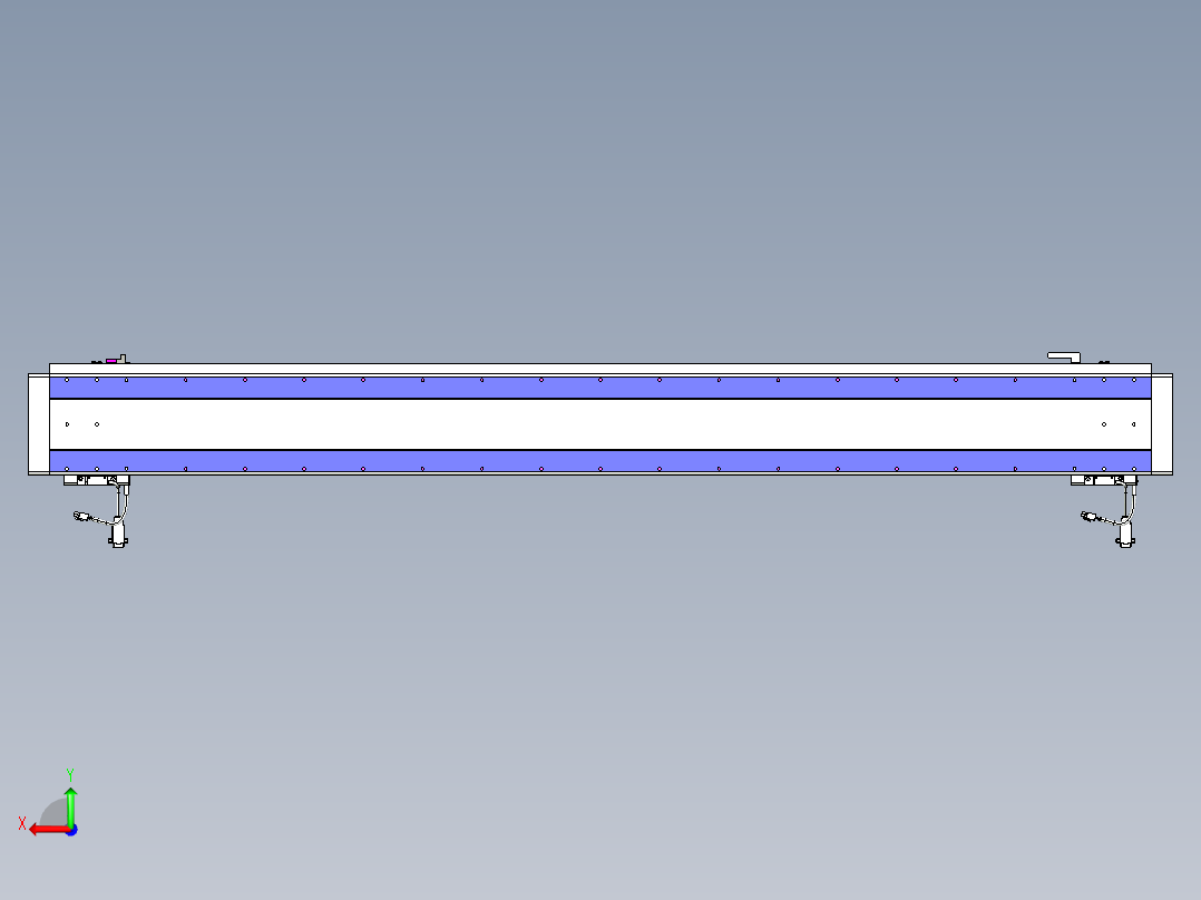 威洛博VL系列直线电机模组-2VL17E1-S1550后视图