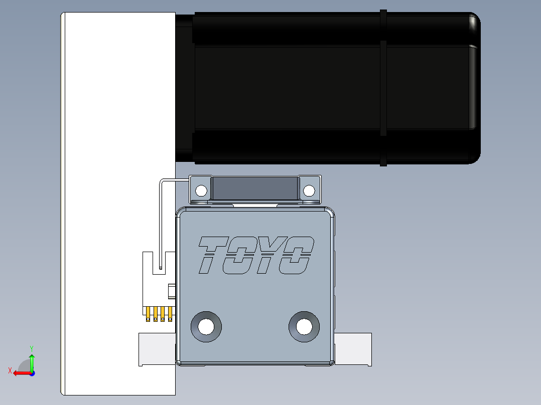 Toyo东佑达直线模组-M65-S-1500-RU-M40-C4后视图