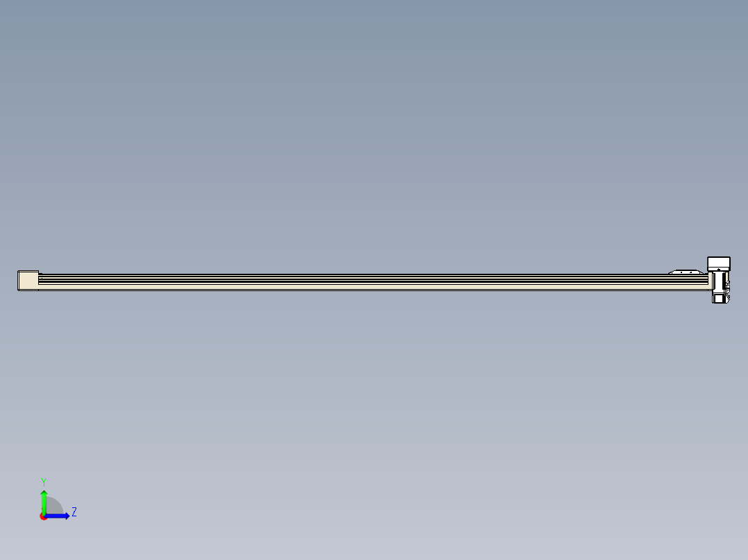 同步带全封闭直线模组TPA-HCB-65S-90-L1800-ML-C-P10-N3左视图