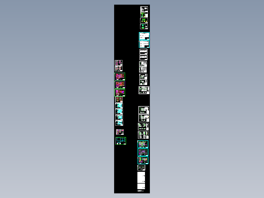 某地多层生产车间电气施工全套图纸