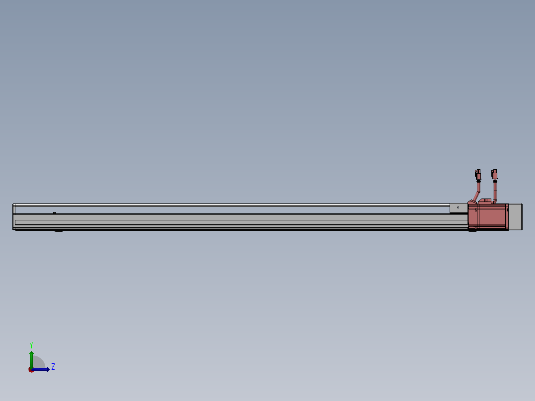 精密模组MY100-T10-1000L-BR-P20B-C4-C左视图