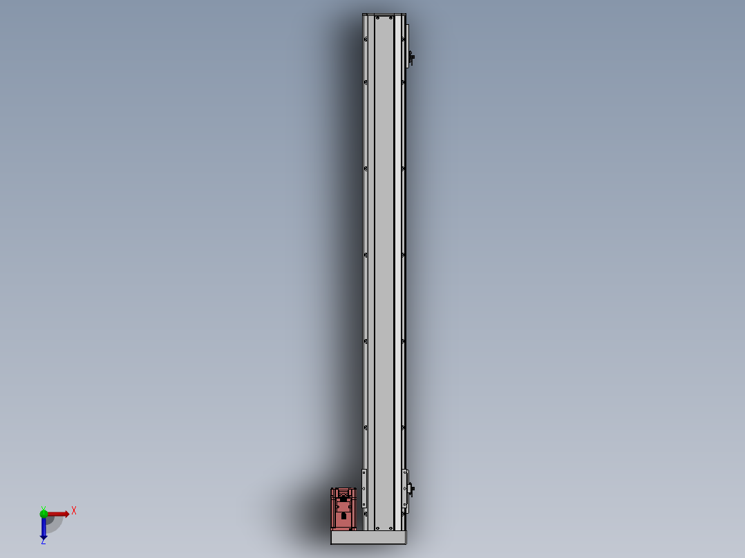 精密模组MY100-T10-1000L-BR-P20B-C4-C俯视图