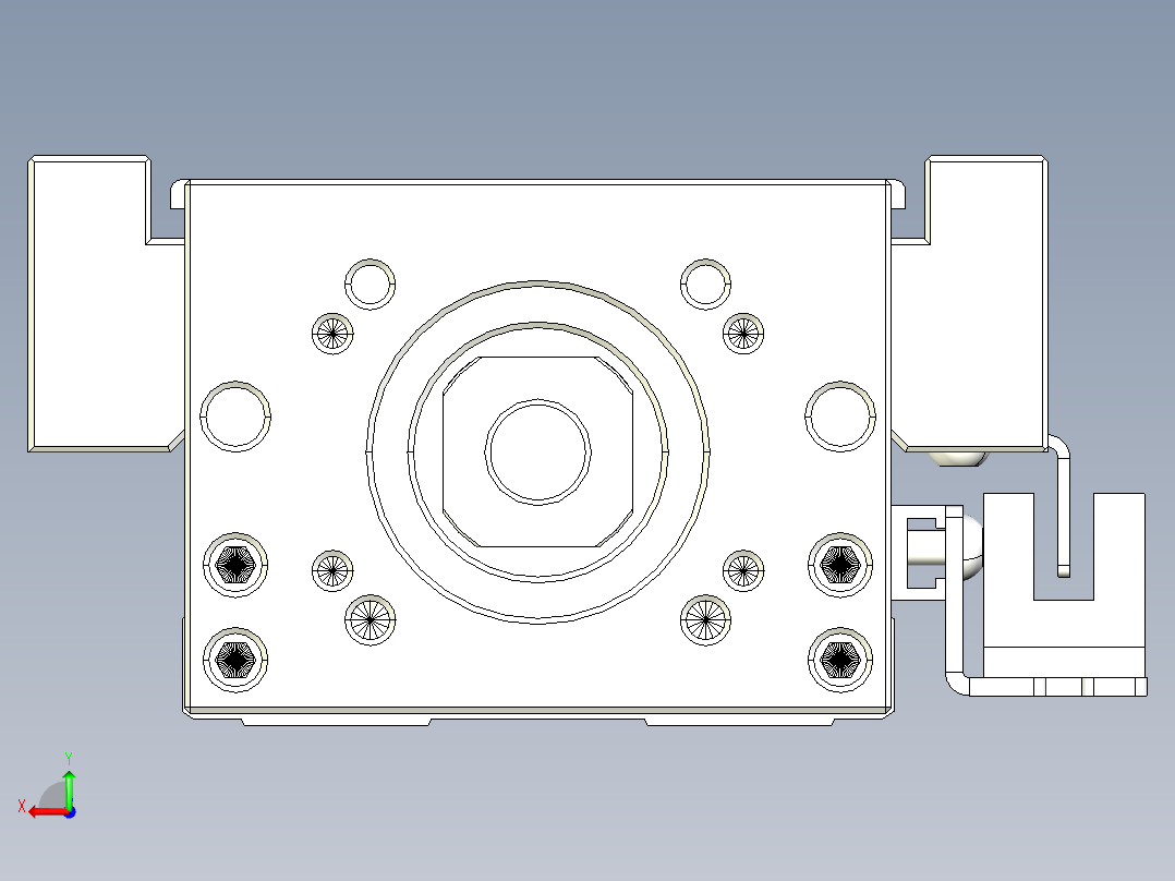 钢基模组-TPA-KNR-6005C-300A1-M-F0S2后视图
