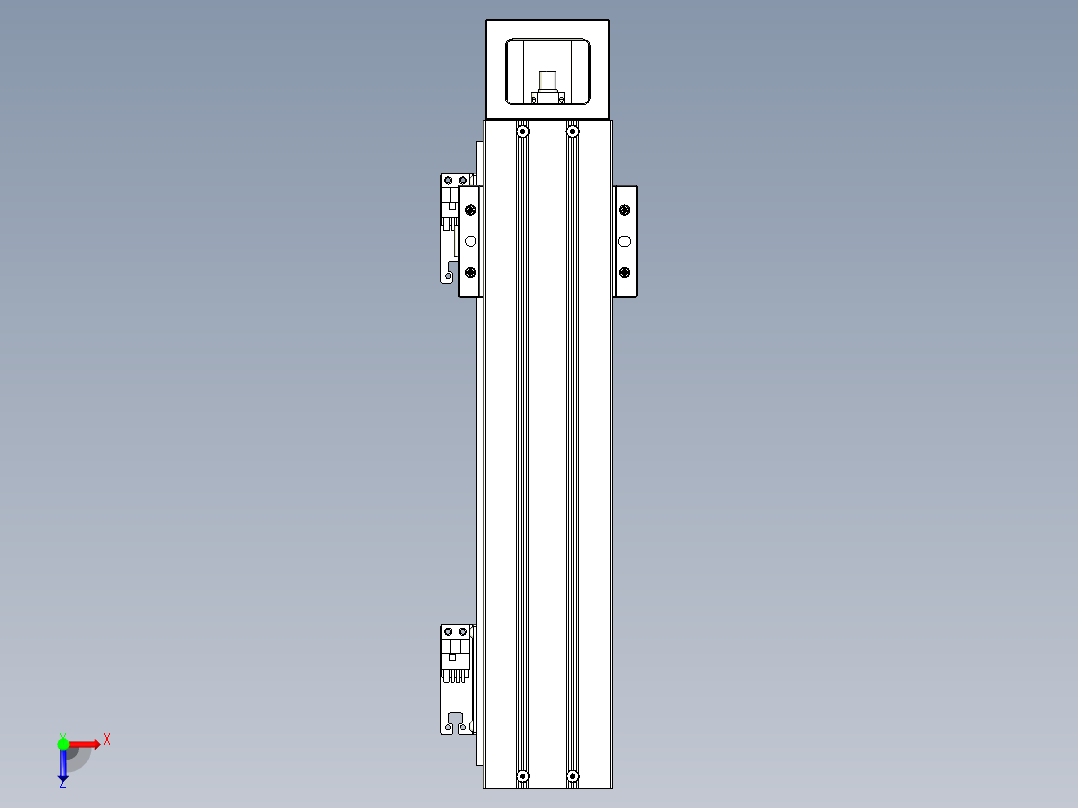 钢基模组-TPA-KNR-6005C-300A1-M-F0S2俯视图