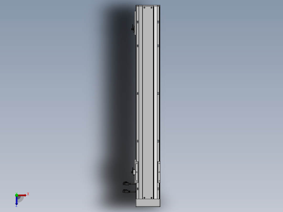 精密模组MY120-T10-600L-BM-P10B-C4-C俯视图