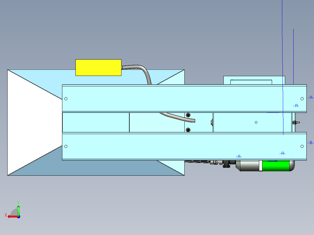 纵缝焊机后视图