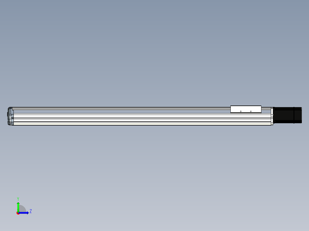 Toyo东佑达直线模组-ETH17-1050-BC-M75左视图