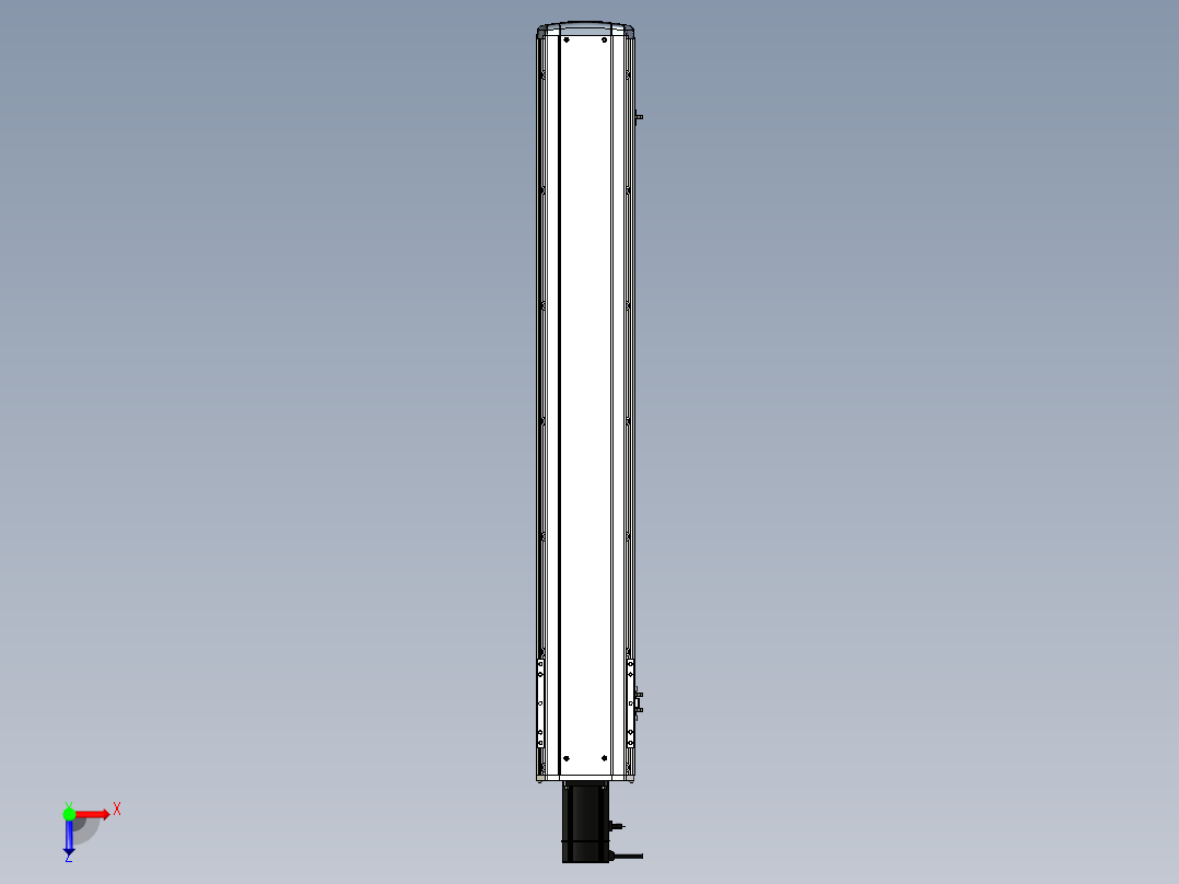 Toyo东佑达直线模组-ETH17-1050-BC-M75俯视图