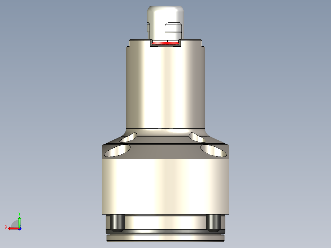 KOSMEKSFA2000-M1N-130-H60多系列多零件图纸模型多系列多零件图纸模型后视图