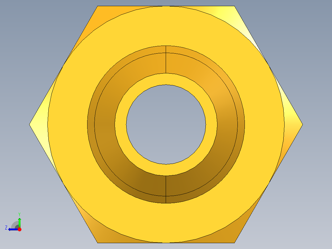 扩口式工业通用硬管接头Male Connector 48F-4-4右视图