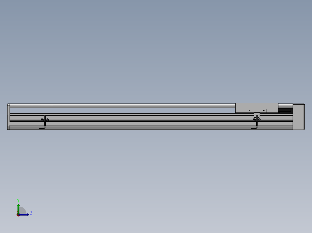 精密模组MY170-T10-750L-BL-P40B-C4-C左视图