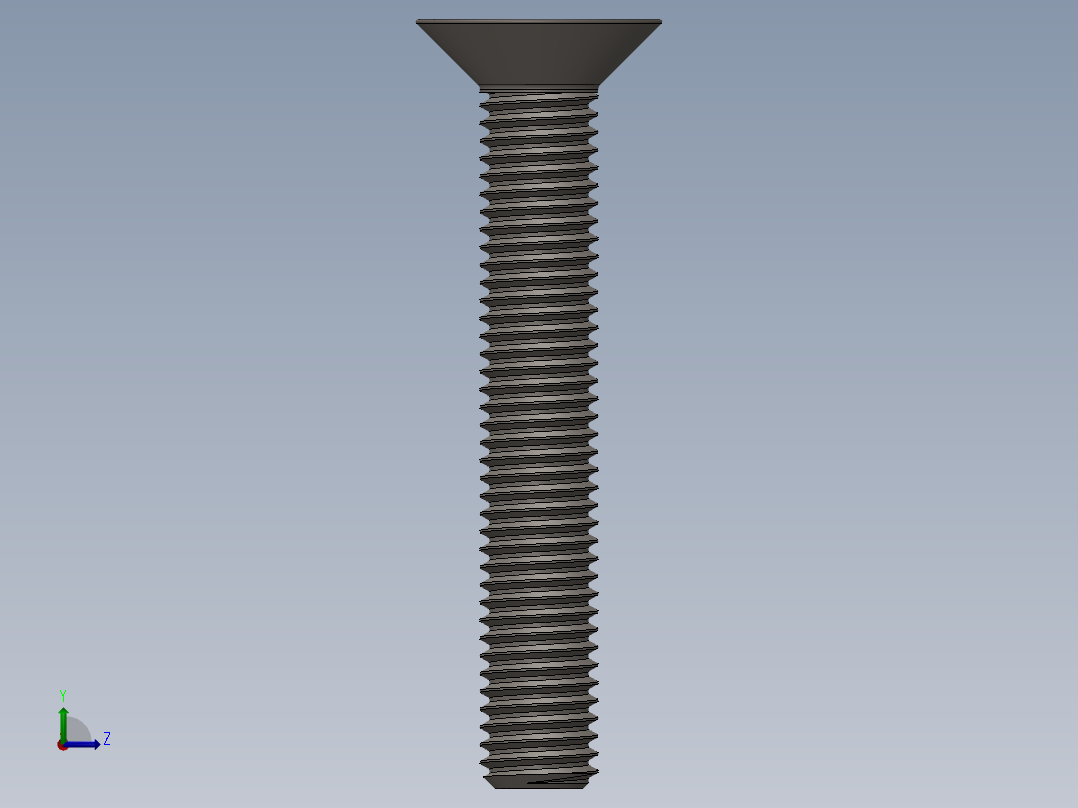 Screw_ISO_10642_M10x65_A2.SLDPRT左视图