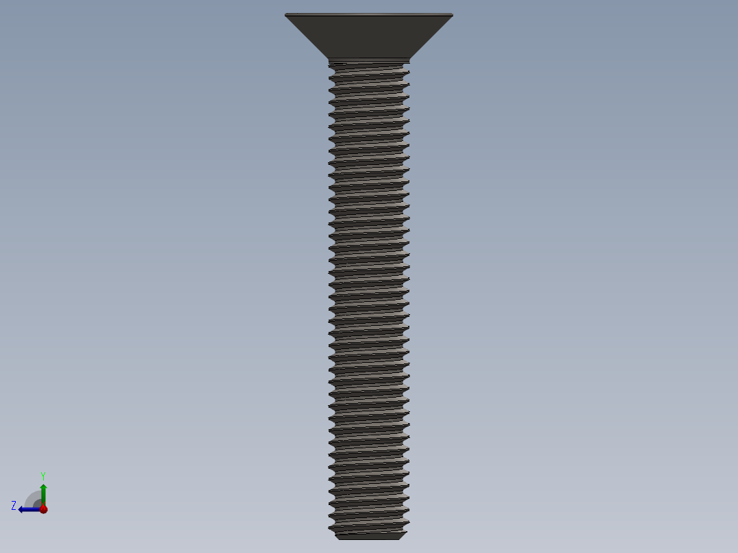 Screw_ISO_10642_M10x65_A2.SLDPRT右视图