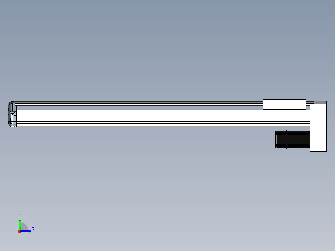 Toyo东佑达直线模组-ETH17-850-BM-M40左视图