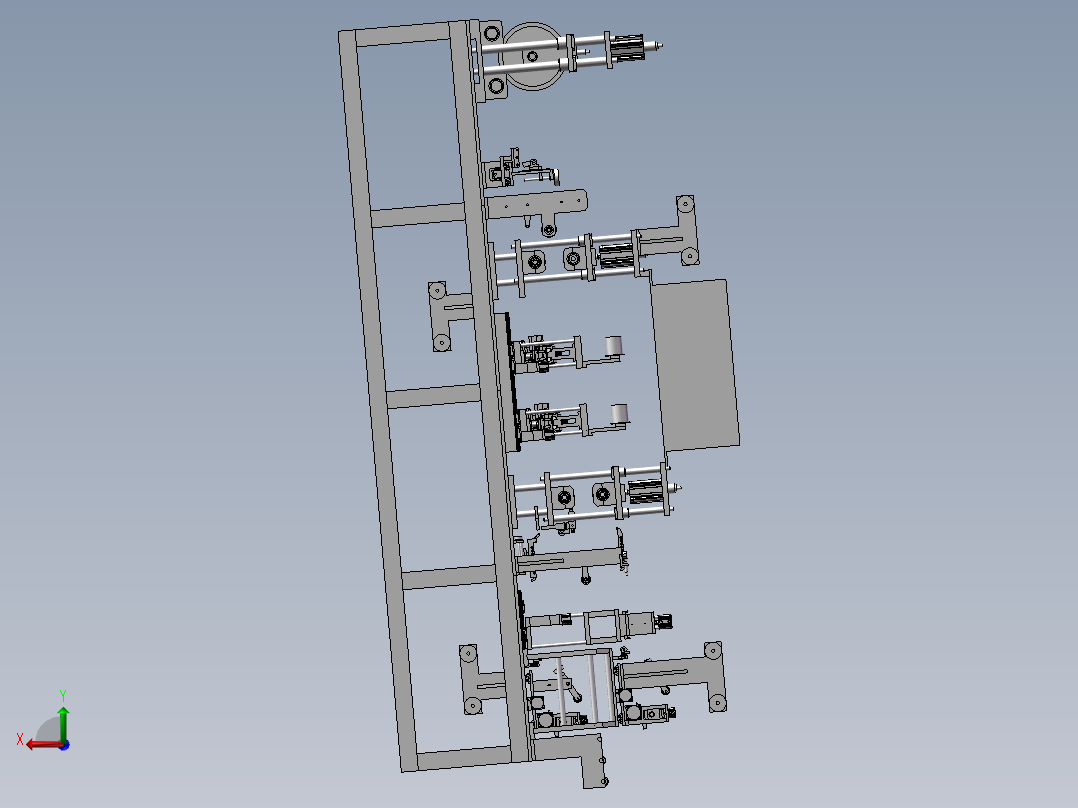 非标FFC贴合机后视图