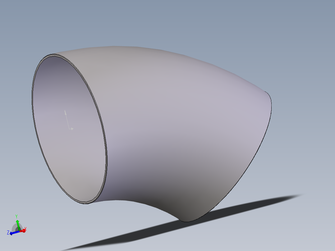 45°等径焊接弯头库 -20240310主视图