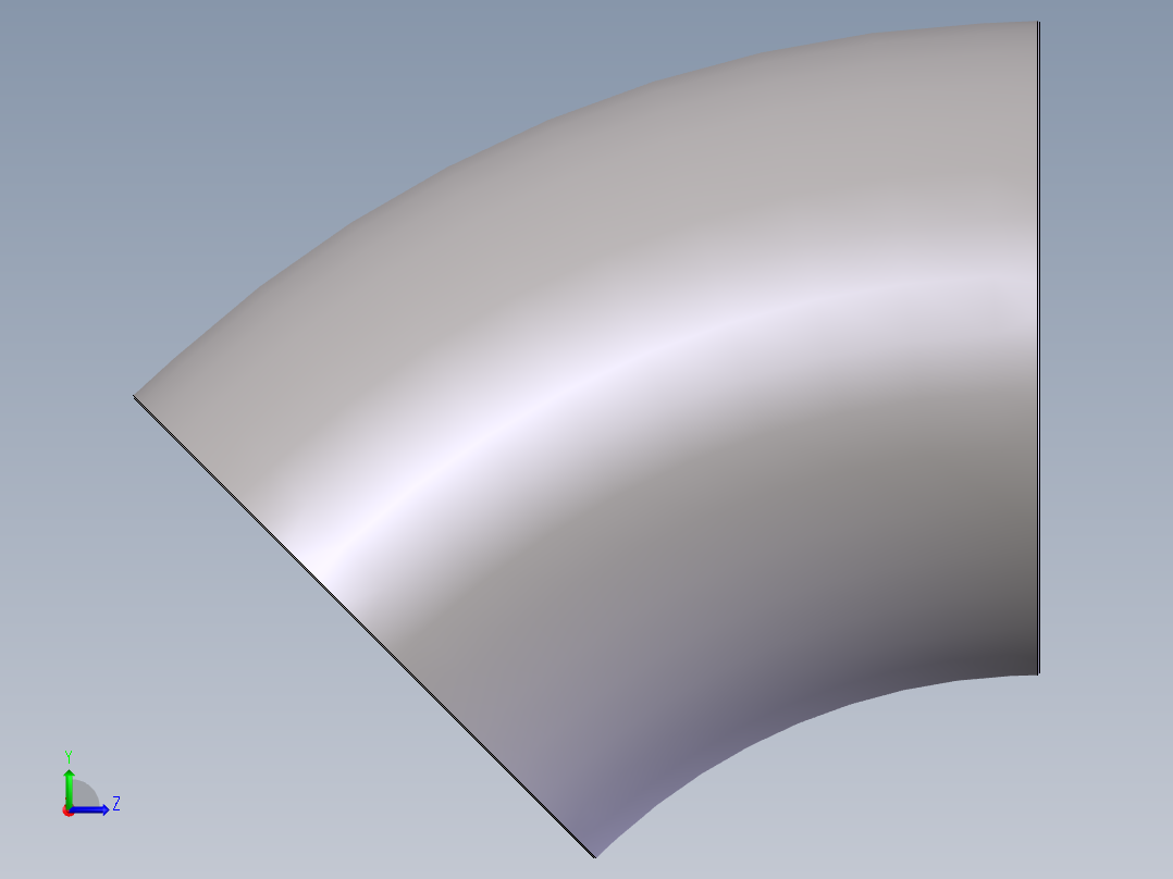 45°等径焊接弯头库 -20240310左视图