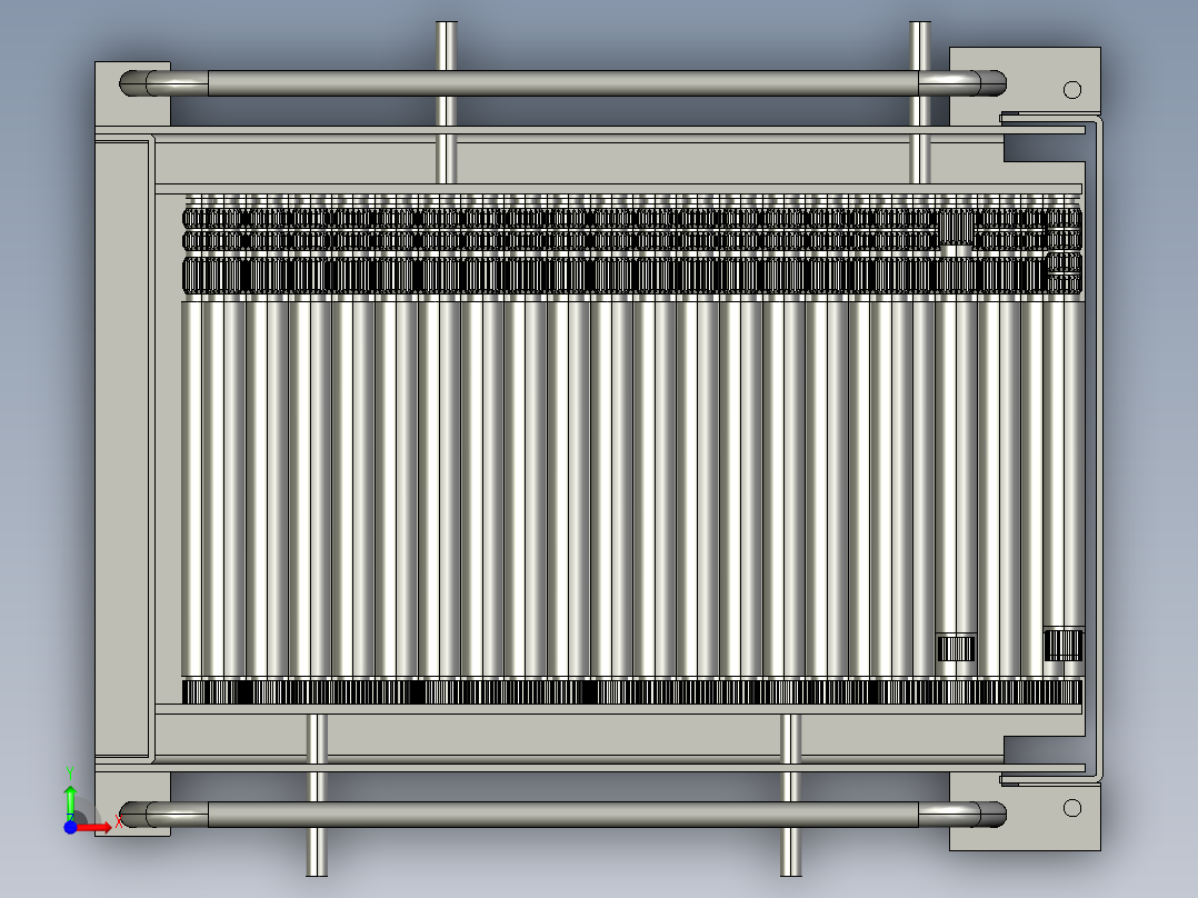 C5_自动给料车床设备前视图