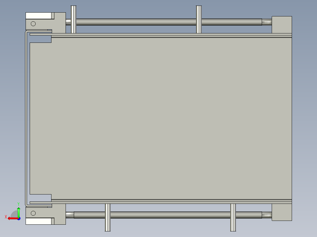 C5_自动给料车床设备后视图