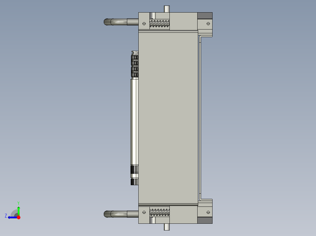 C5_自动给料车床设备右视图