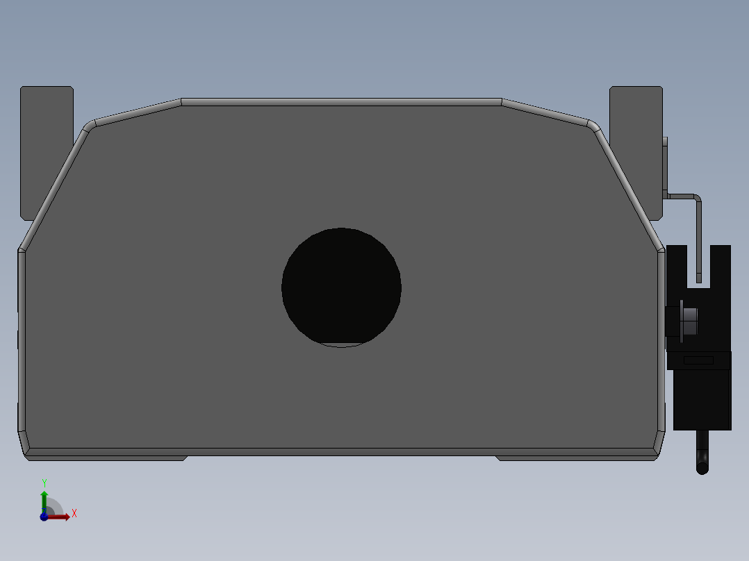 精密模组MY140-T10-450L-M-P40B-C4-C前视图