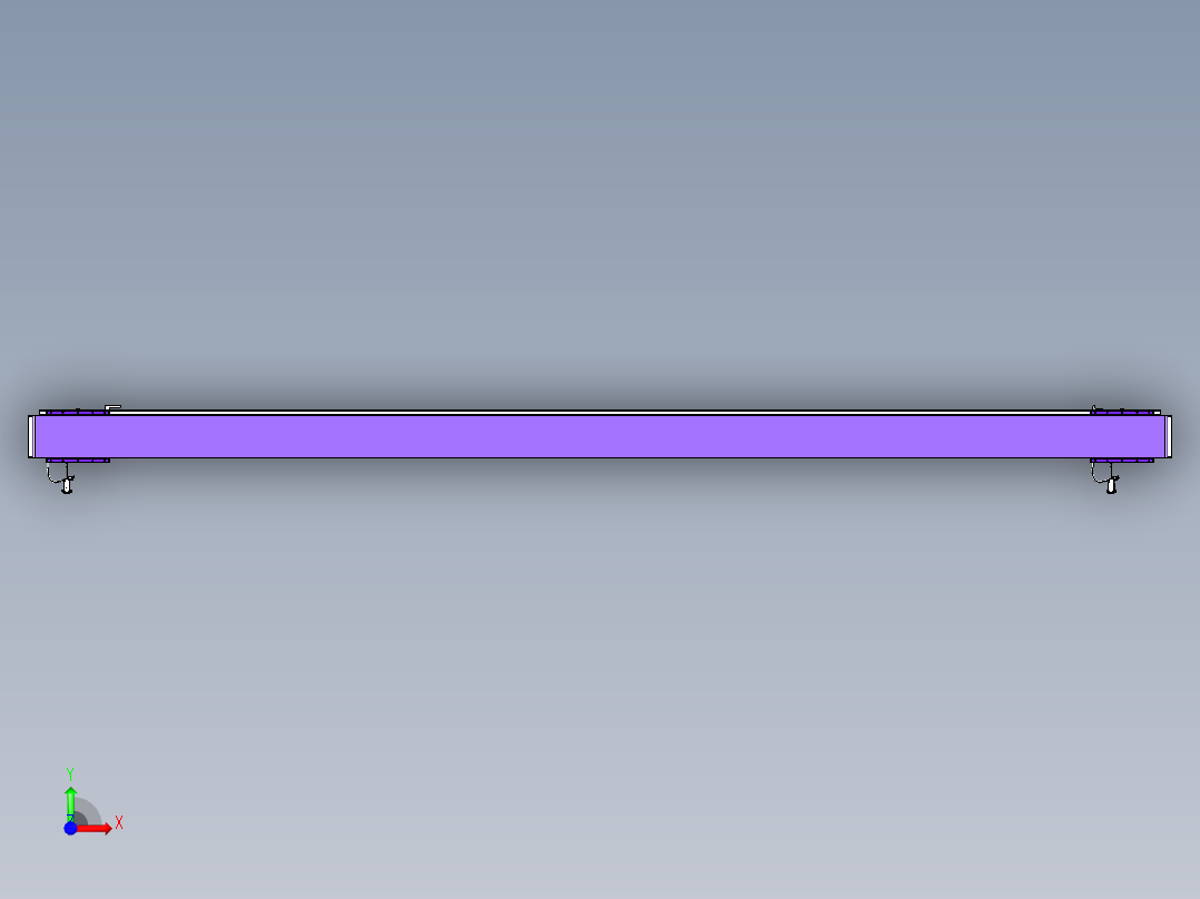 威洛博VL系列直线电机模组-2VL14S3-S3250前视图