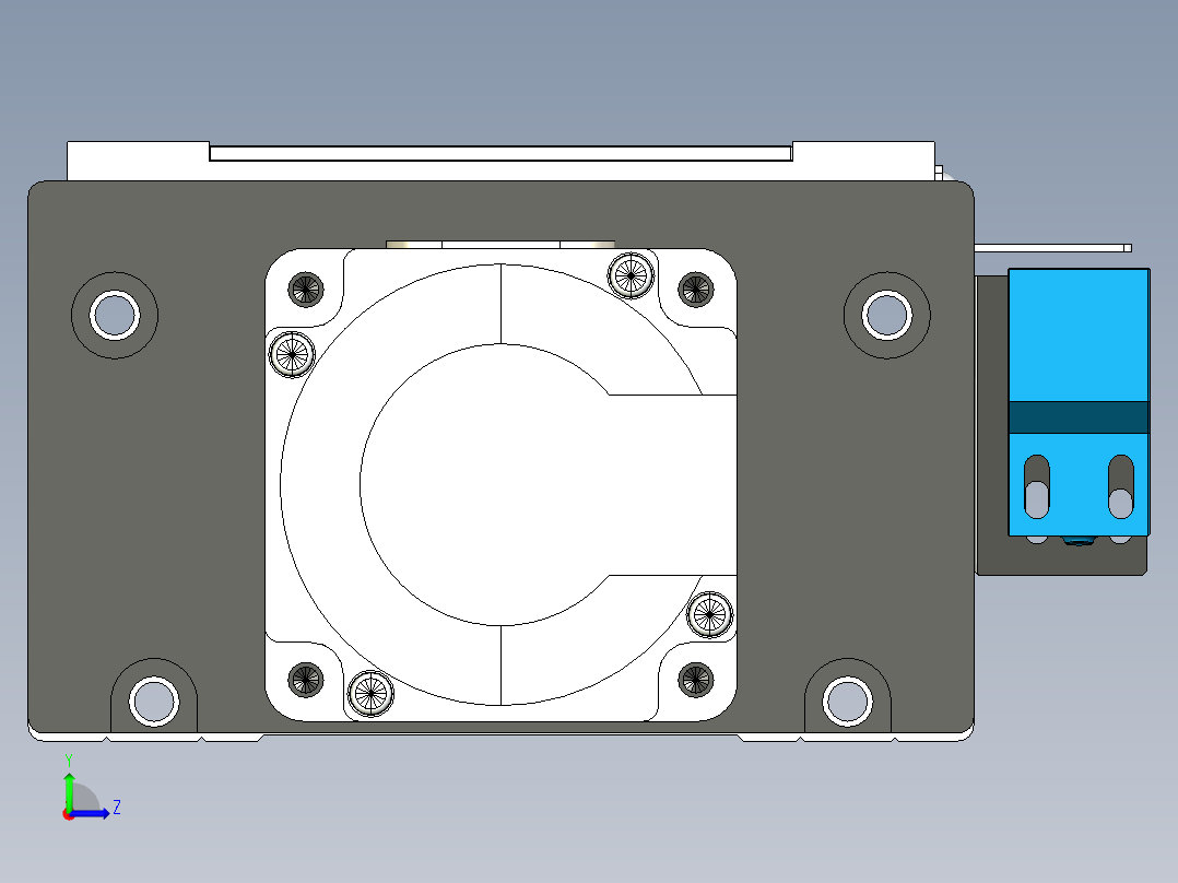 模组FSL120 E1500 10C7-BC-T40左视图