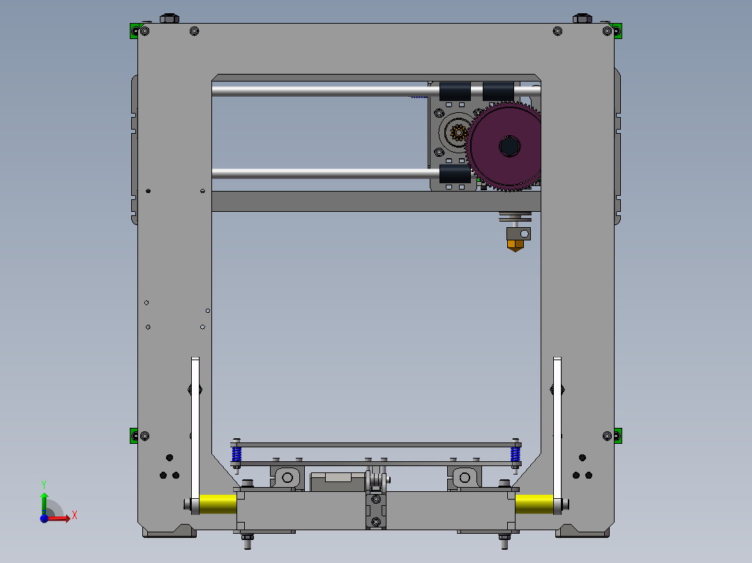 195 3D 打印机-拉各斯前视图