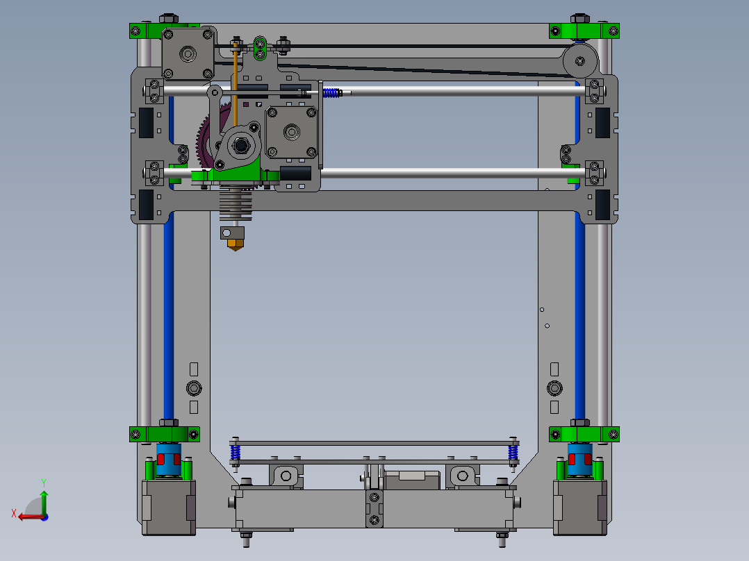 195 3D 打印机-拉各斯后视图
