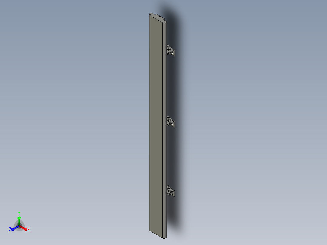 基恩士SL-M56H_kc图纸模型正等轴测图