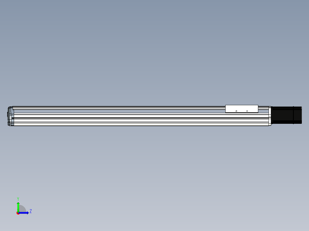 Toyo东佑达直线模组-ETH17-950-BC-M75左视图