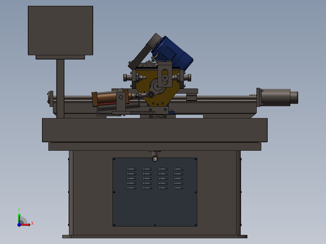 叶片打包机前视图