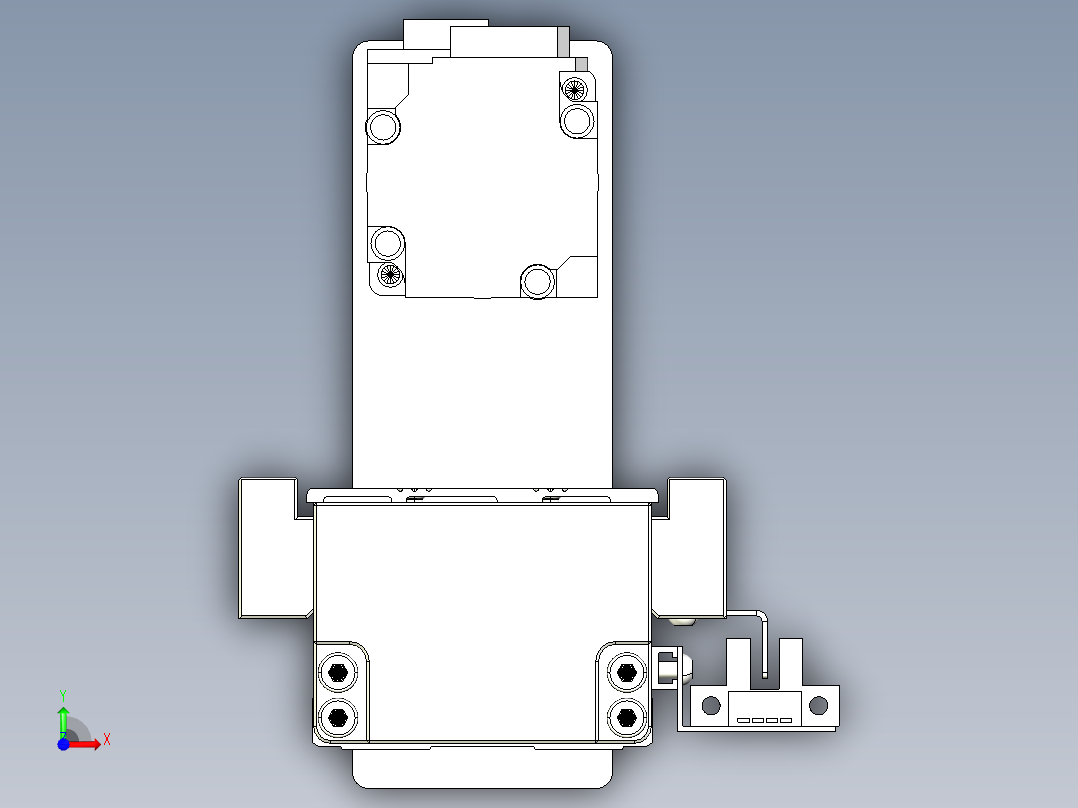 钢基模组-TPA-KNR-6005C-600A1-MU-H1S1前视图