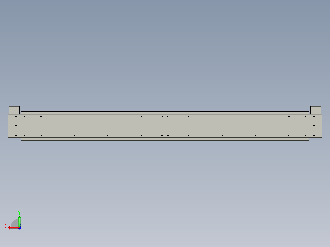 威洛博双电机滑台-VBF14S2-L50-S1300-BU-P40-C6后视图