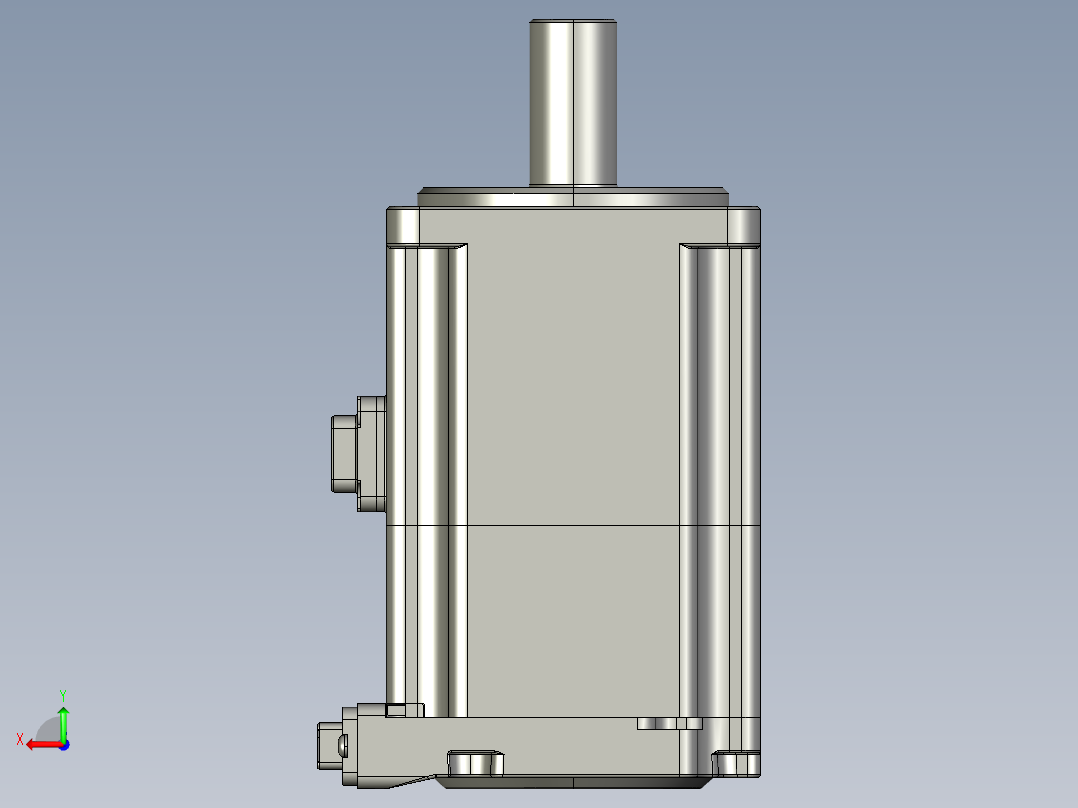电机MS6H-60CN30BZ3-20P2-S.STEP后视图