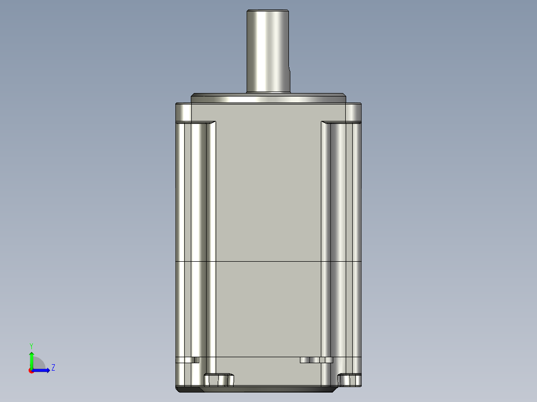 电机MS6H-60CN30BZ3-20P2-S.STEP左视图