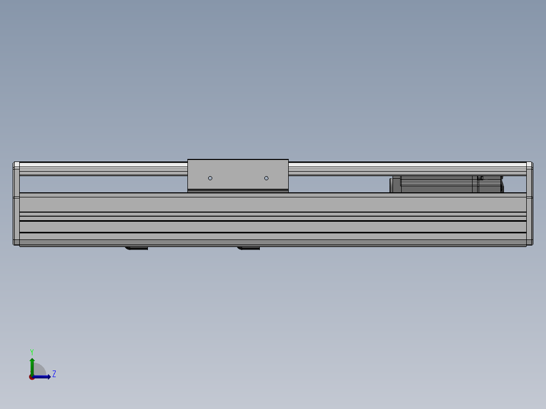 精密模组MY130-T10-100L-M-P20B-C4-C左视图