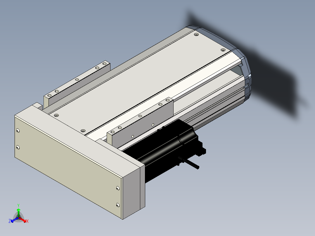 Toyo东佑达直线模组-ETH17-150-BL-M40B正等轴测图