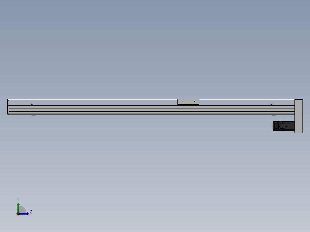精密模组MY100-T10-1000L-BM-P10B-C4-C左视图