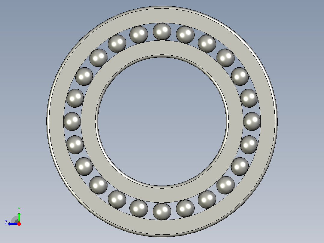 深沟球轴承6240右视图