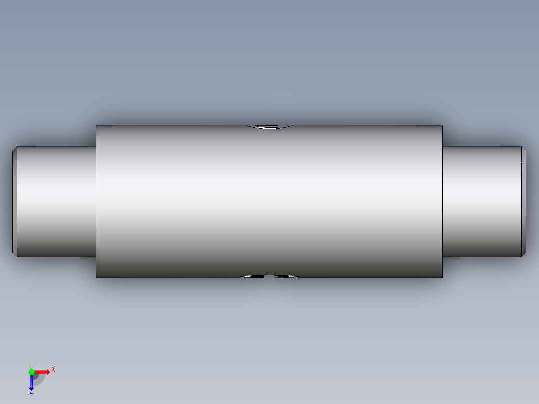 卡套式工业通用硬管接头EO_Weld_bulkhead_fitting_ESV08SX俯视图