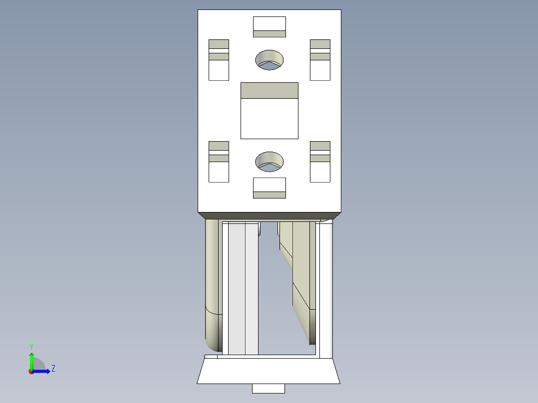 型材-BR 45X90 PIVOT JOINT KJN4590J左视图