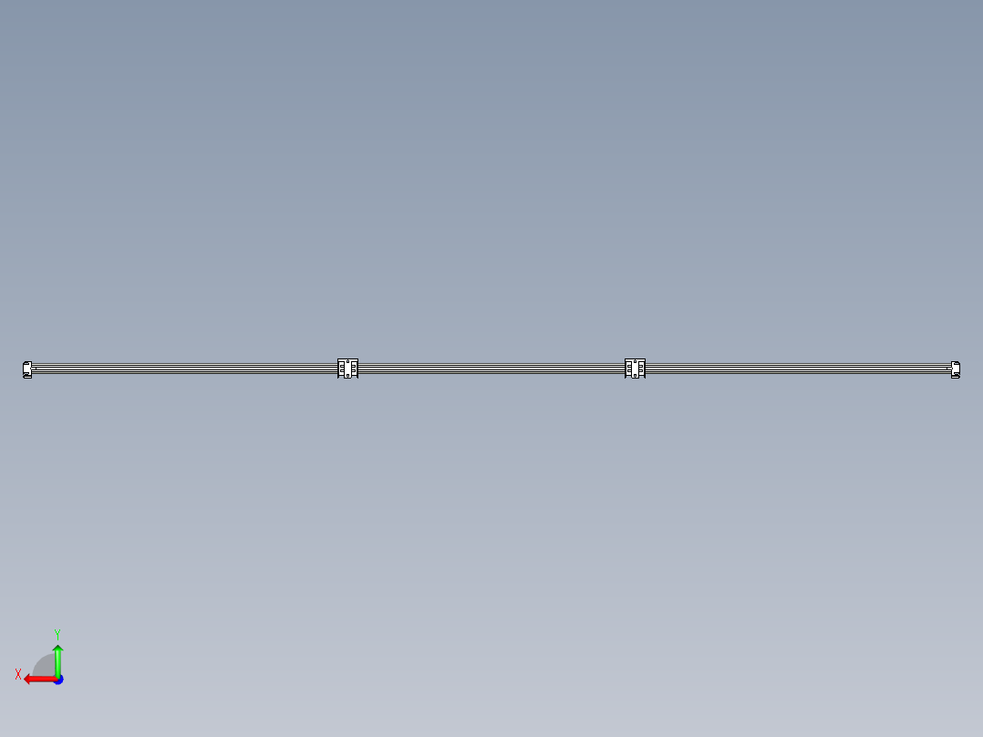 基恩士SJ-H228C_kc图纸模型后视图