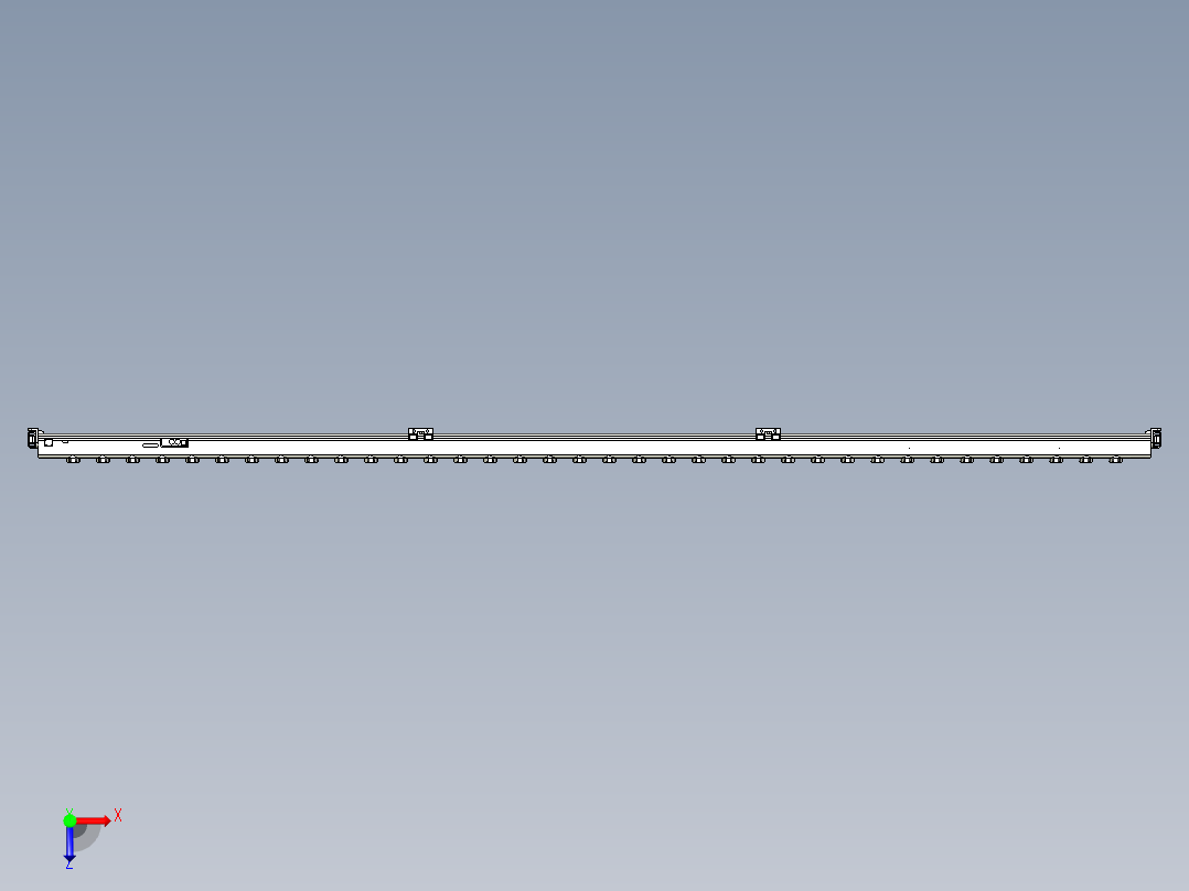 基恩士SJ-H228C_kc图纸模型俯视图