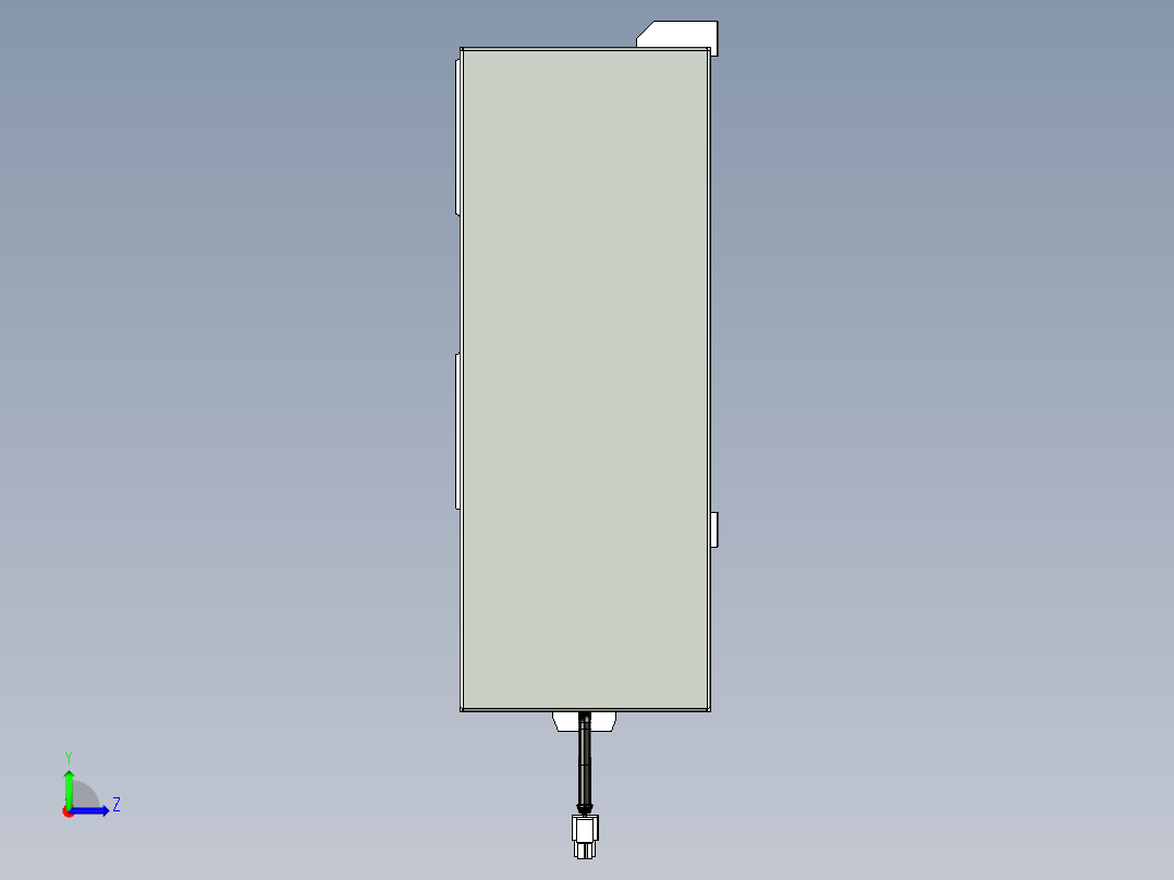 VF丝杆传动-一般环境VF27-Lxx-C-S900-BL-ZP75-C3左视图