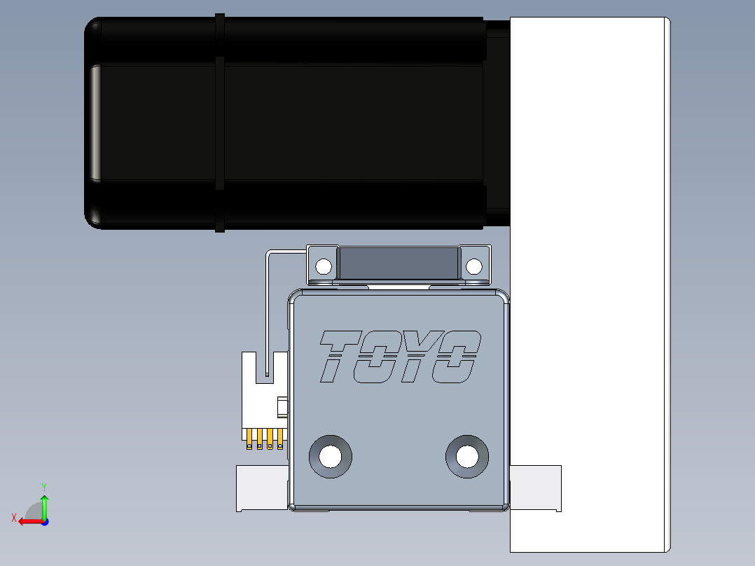 Toyo东佑达直线模组-M65-S-1500-LU-M40-C4后视图