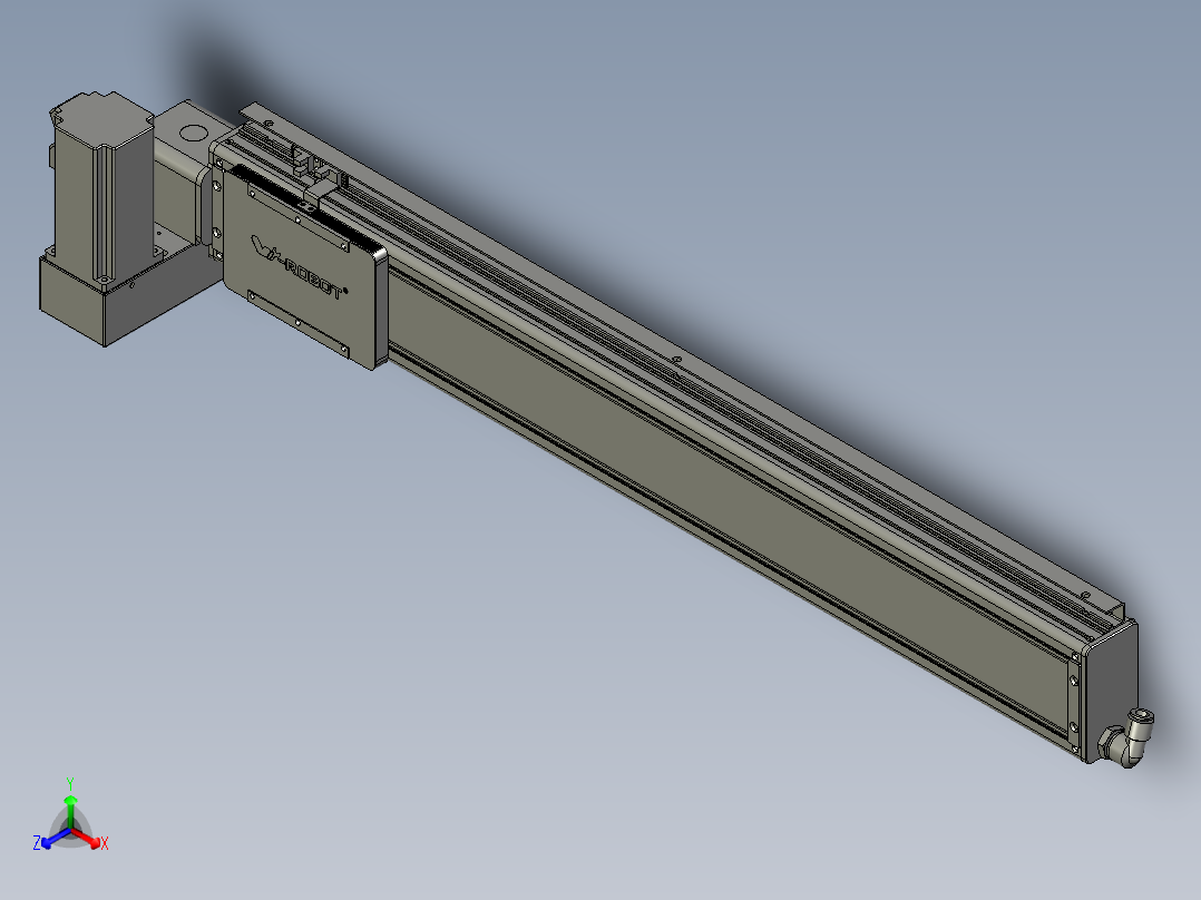 威洛博VBC10-S650-BLU-P40正等轴测图