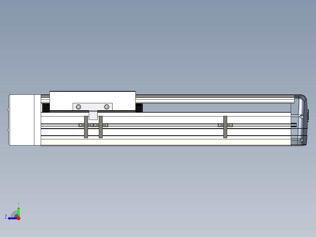 Toyo东佑达直线模组-ETH17-250-BR-M75B右视图
