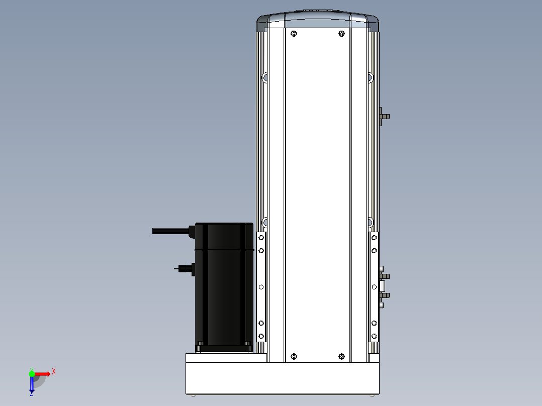 Toyo东佑达直线模组-ETH17-250-BR-M75B俯视图
