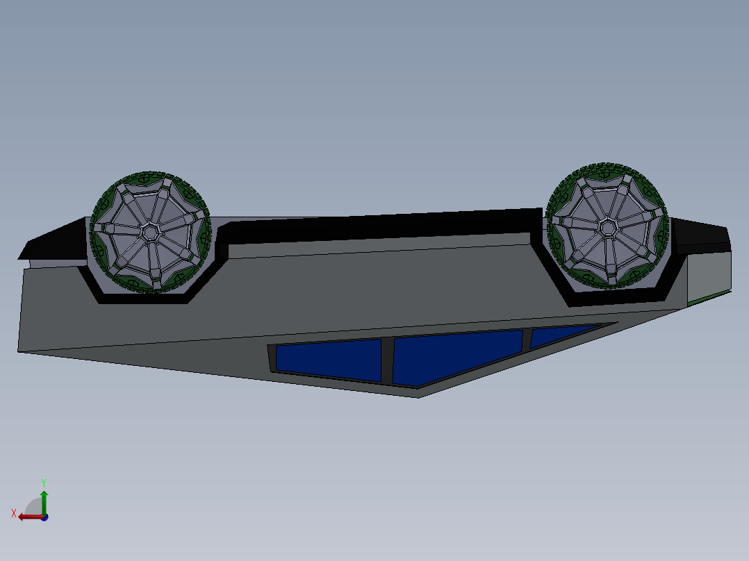 特斯拉CYBERTRUCK4后视图